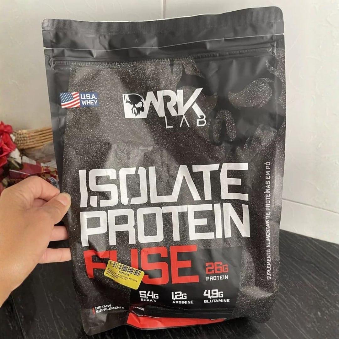 Whey Isolate Protein Fuse 900g Morango