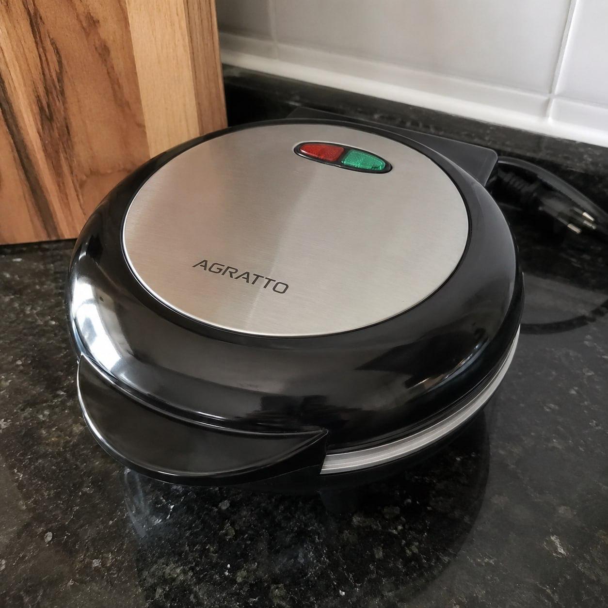 Omeleteira Antiaderente Elétrica Dupla 800W Agratto Mr. Cheff