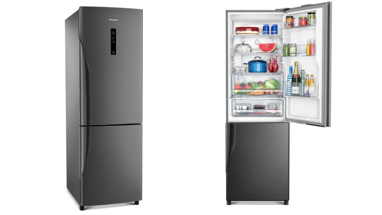 Geladeira Panasonic Inverse 407L Titânio 60cm BB41