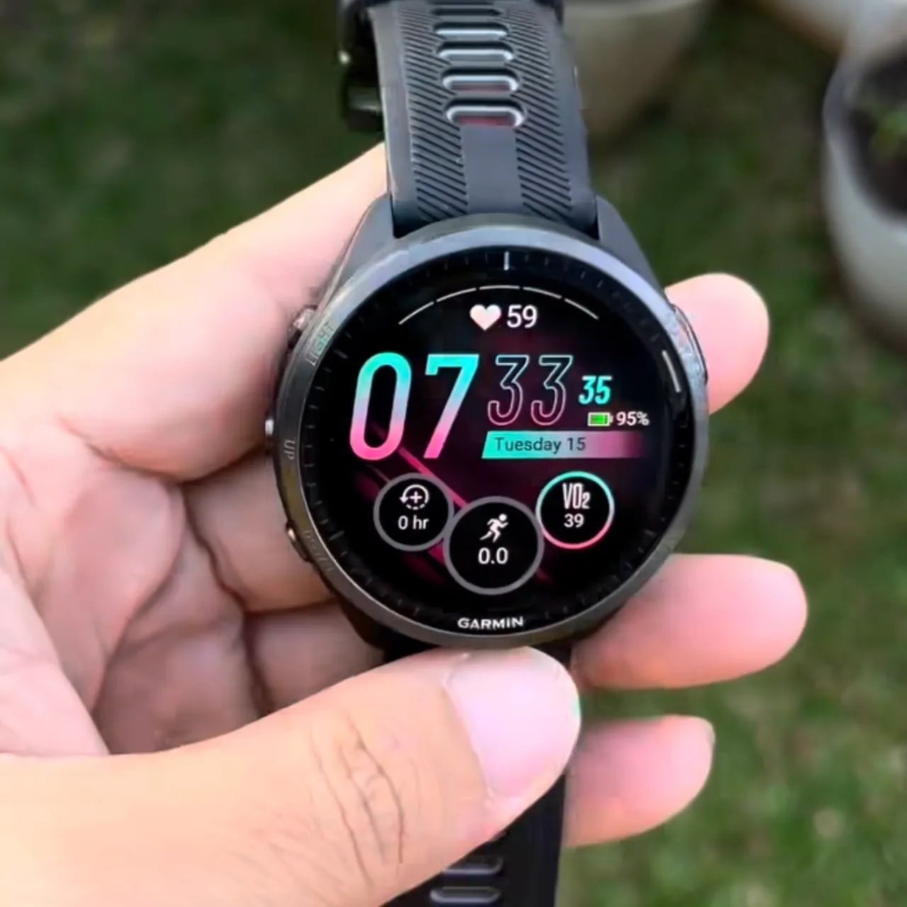Garmin Forerunner 965 Preto 47mm