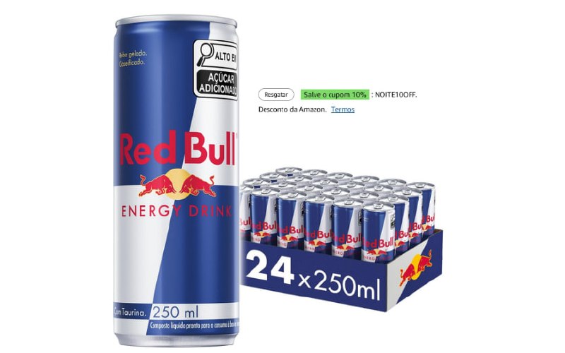 Pack 24 Red Bull Energético 250ml