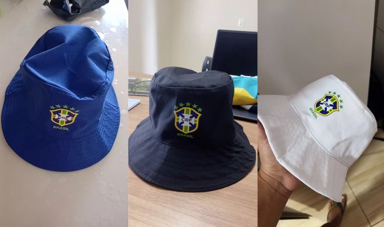 Bucket Hat Brasil - 12 Cores Disponíveis