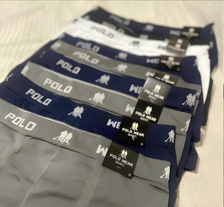 Kit 12 Cuecas Polo Wear Microfibra