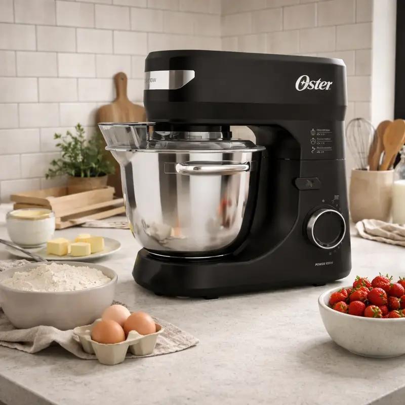 Batedeira Planetária Oster Bowl Inox III