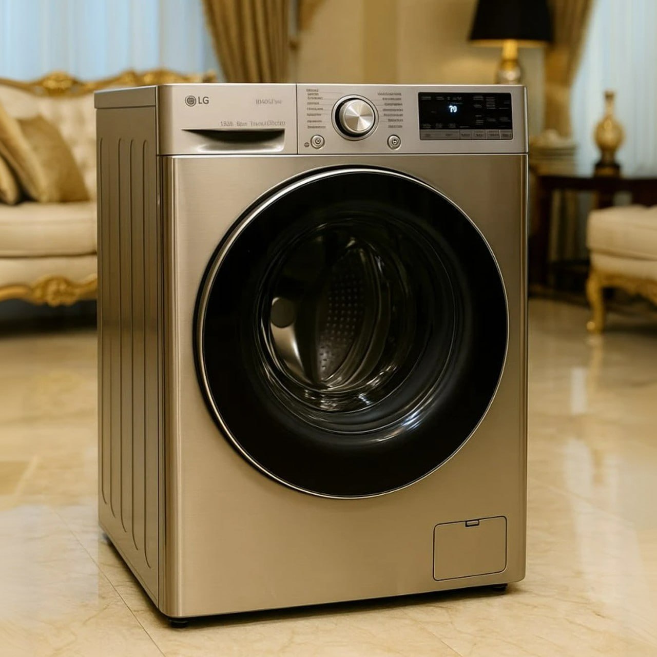Lava e Seca LG 12KG Inverter INOX com IA