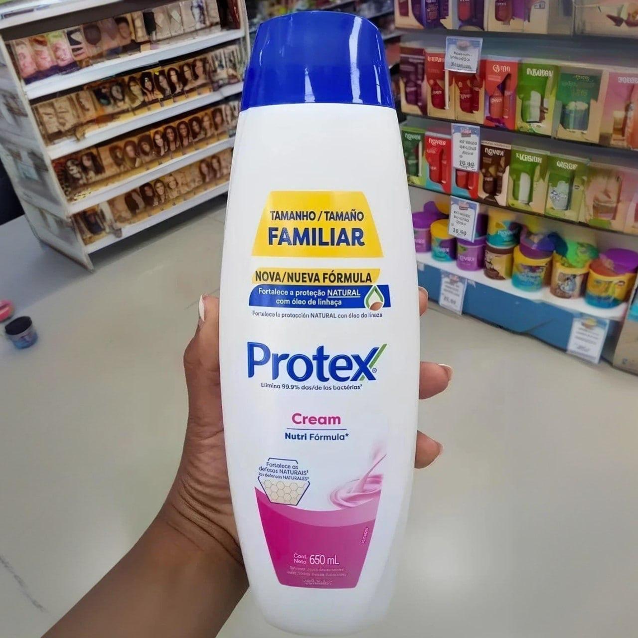 Sabonete Líquido Antibacteriano Protex Cream 650ml