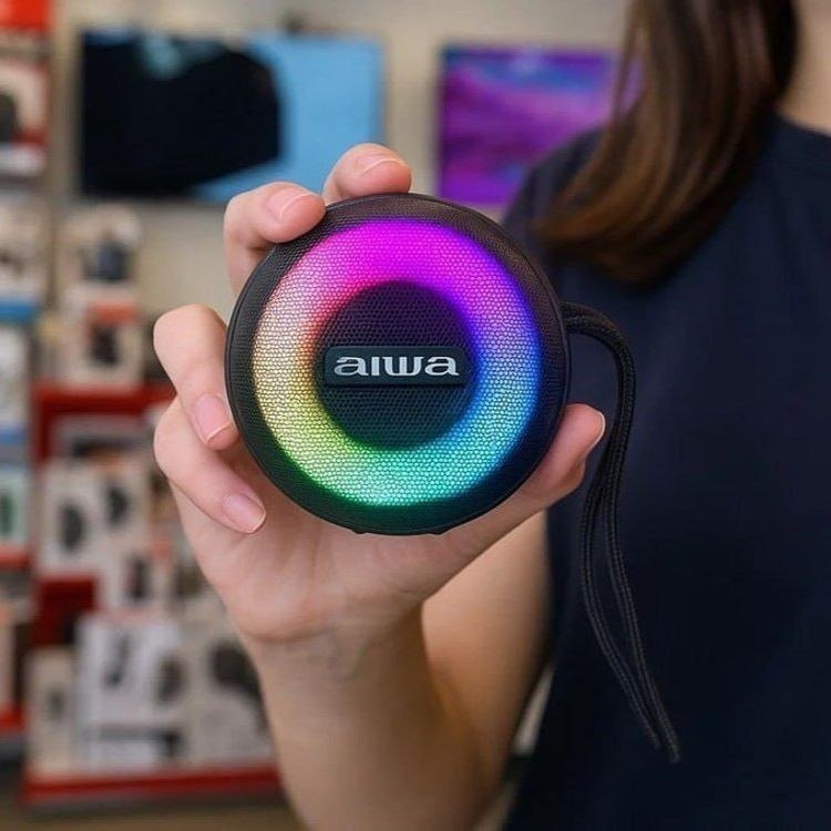 Caixa de Som Speaker Bluetooth Aiwa AWS-SP-02 127/220V