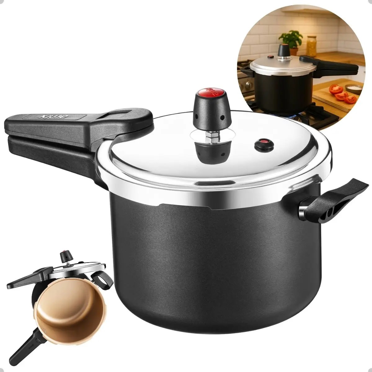 Panela de Pressão Fechamento Externo Antiaderente 4,5L