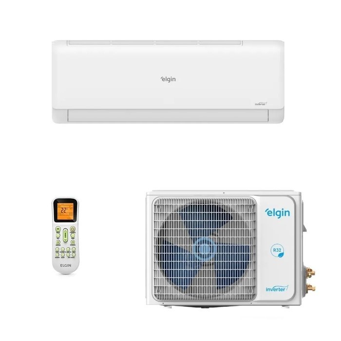 Ar-Condicionado Split HW Elgin Eco Inverter II Wi-Fi 24.000 BTUs R-32