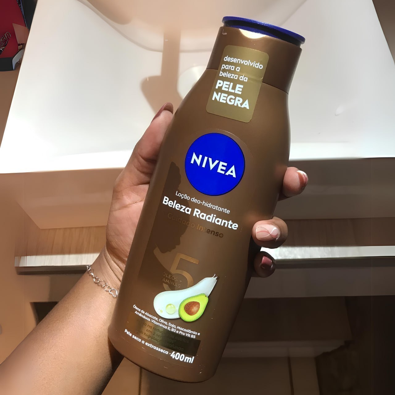 Nivea Hidratante Desodorante Beleza Radiante 400ml