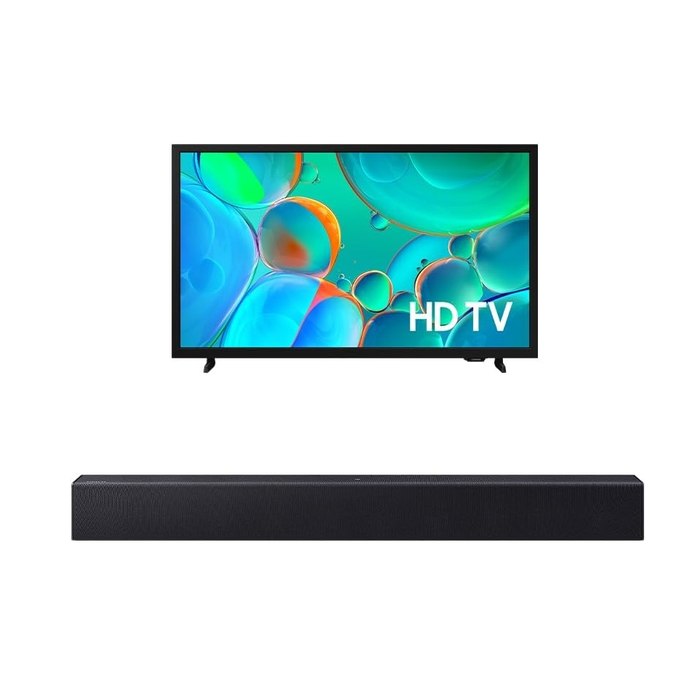 Smart TV 32" Samsung HD H5000F + Soundbar B400F 2.0 canais