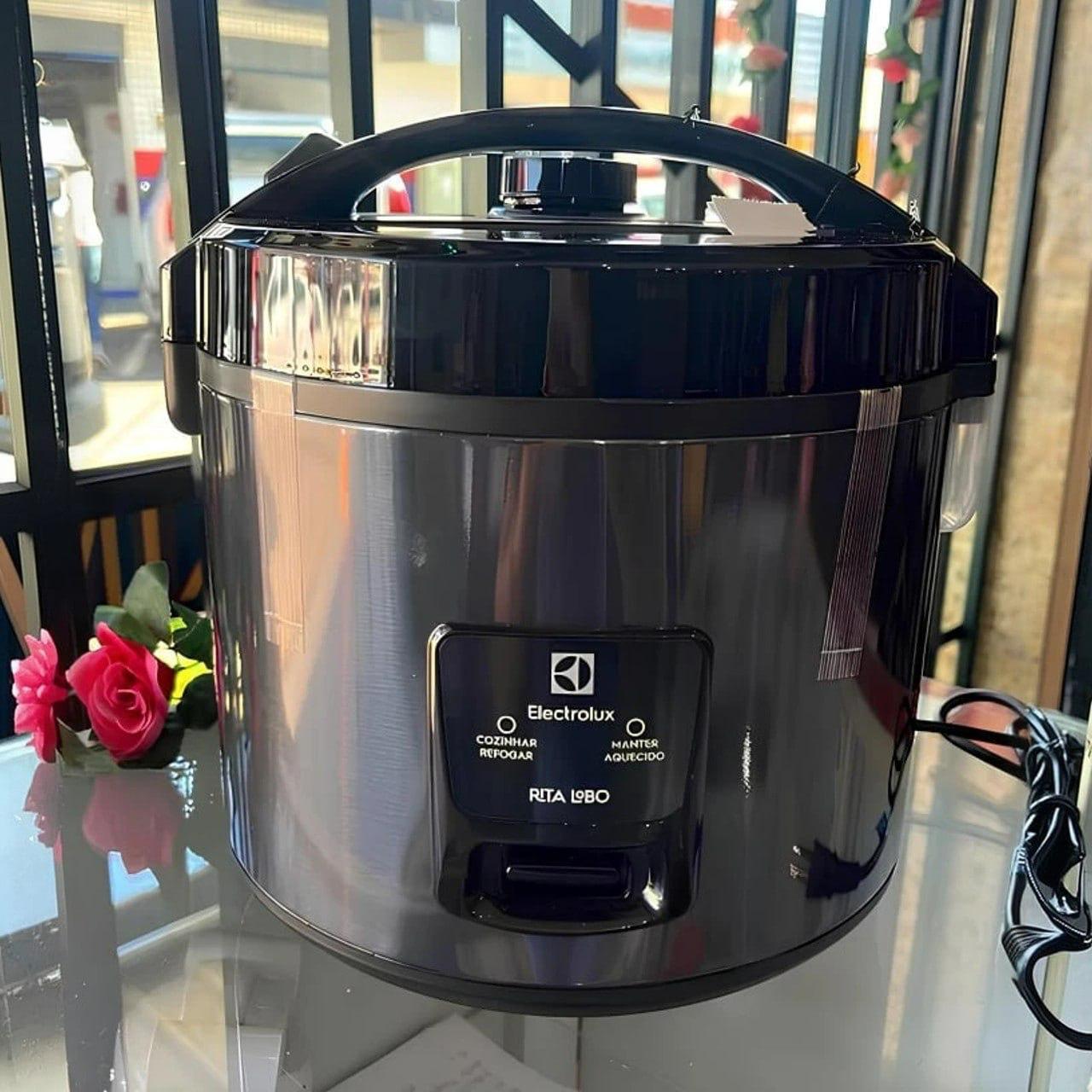 Panela Elétrica Antiaderente Electrolux Inox 2L Rita Lobo