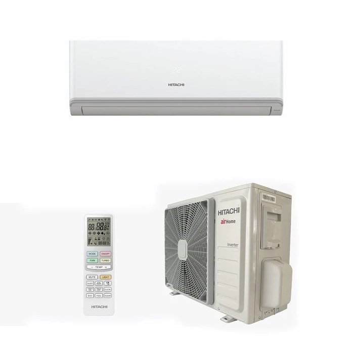 Ar Condicionado Split Hi Wall Inverter Hitachi AirHome 12.000 Btus