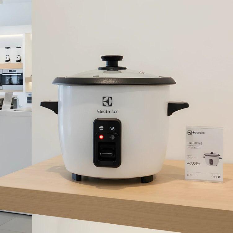 Panela Elétrica Electrolux Vapor Arroz 1,3L - RITA LOBO (RCB50)