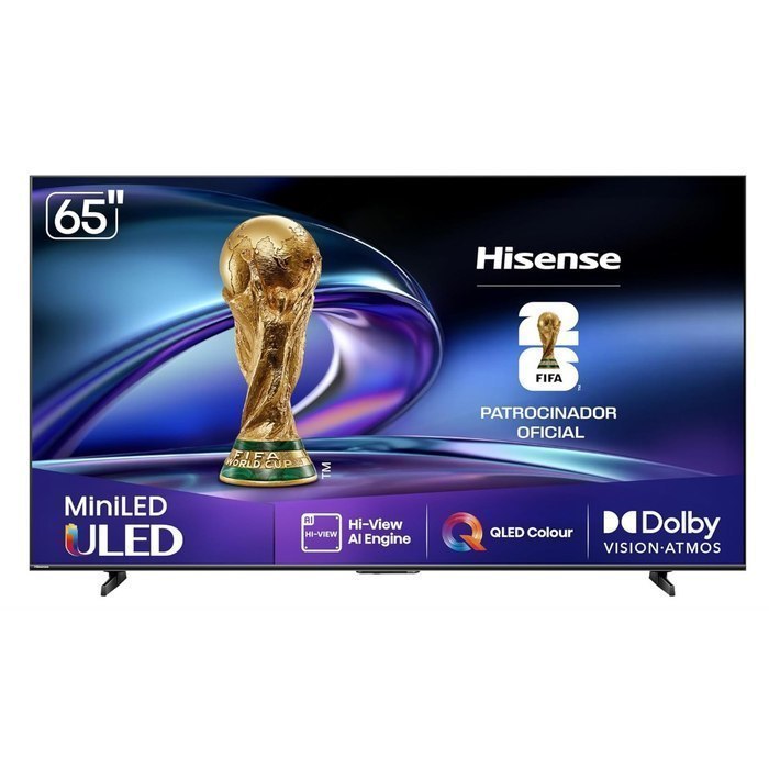 Smart TV 65" Hisense 4K U6Q Mini LED