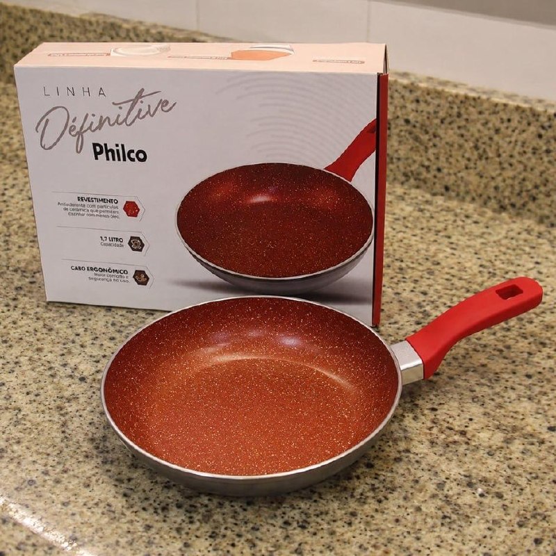 Frigideira Philco Revestimento Redstone 1,7L PPH240AFR