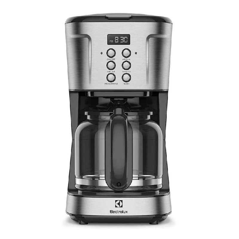 Cafeteira Elétrica Electrolux Digital 38 Xícaras ECM30 Inox