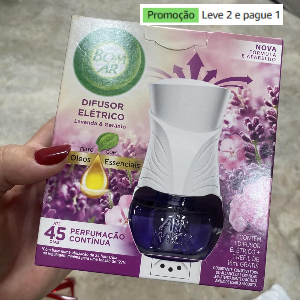 Air Wick Bom Ar Refil Difusor Elétrico 16ml