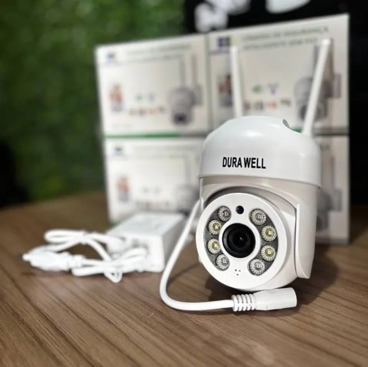Câmera IP A8 Infravermelho Prova D'Água WiFi Icsee