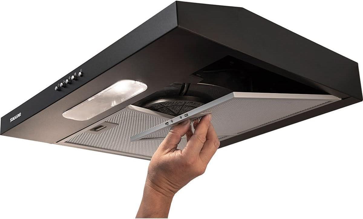 Suggar Depurador de Ar Slim 60cm 3 Velocidades DPS162PT 110V