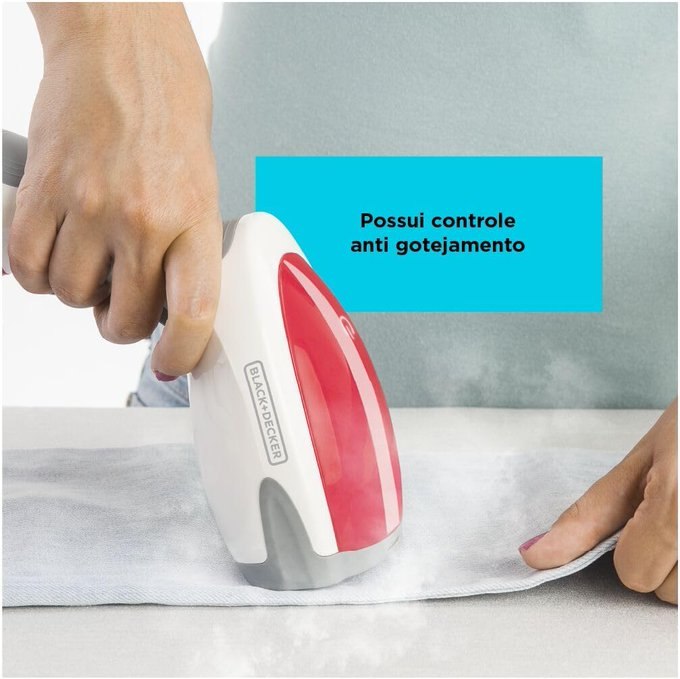 Vaporizador de Roupas Portátil Black+Decker BDV2000V 1200W