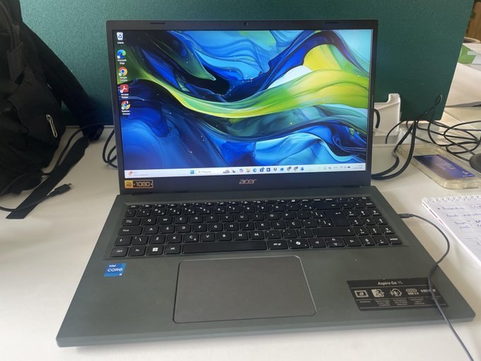 Notebook Acer Aspire Go 15 AG15-71P-53R6 Core i5 13ª Geração 16GB RAM 512GB SSD