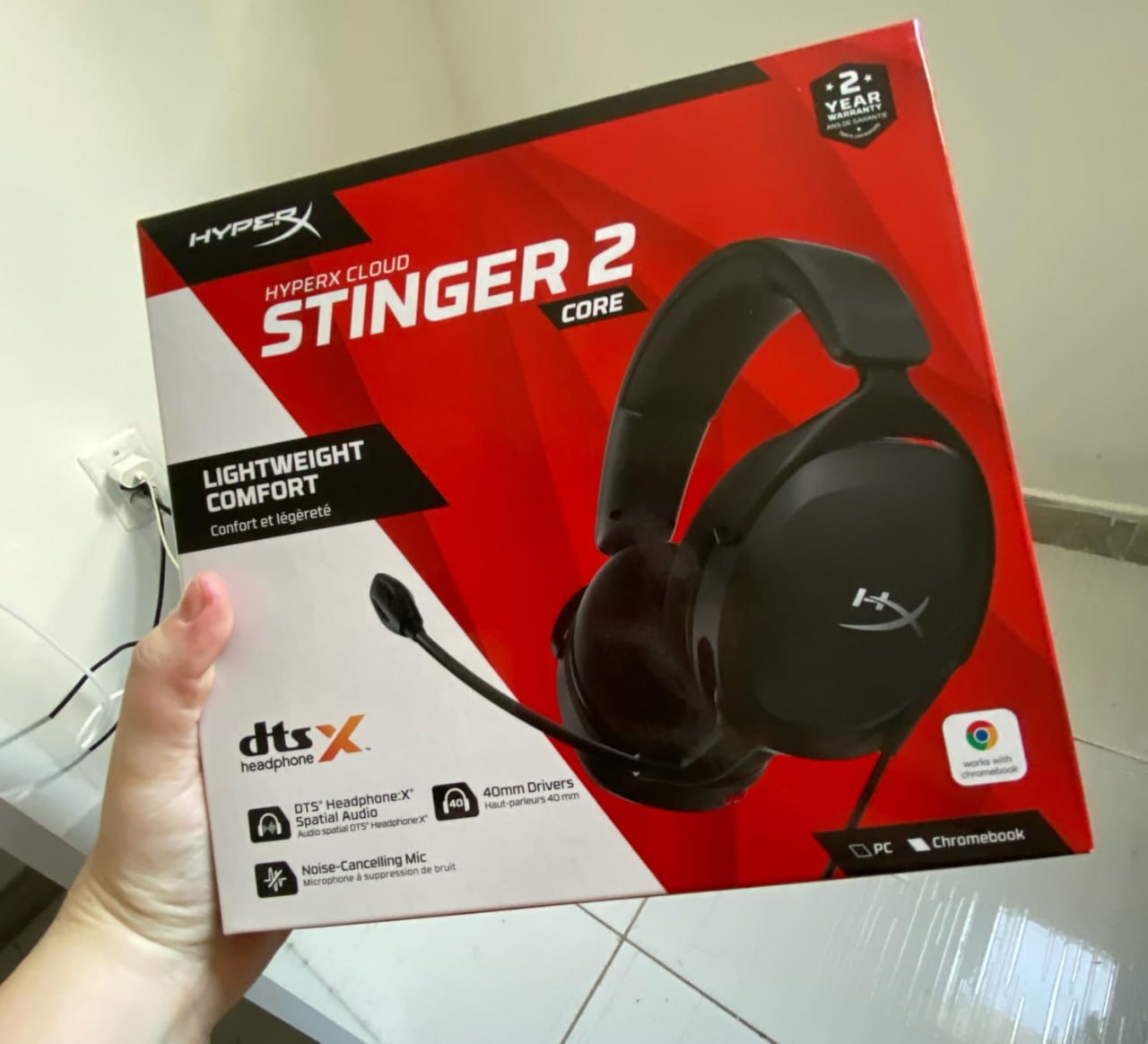 Headset Gamer HYPERX Cloud Stinger 2 Core