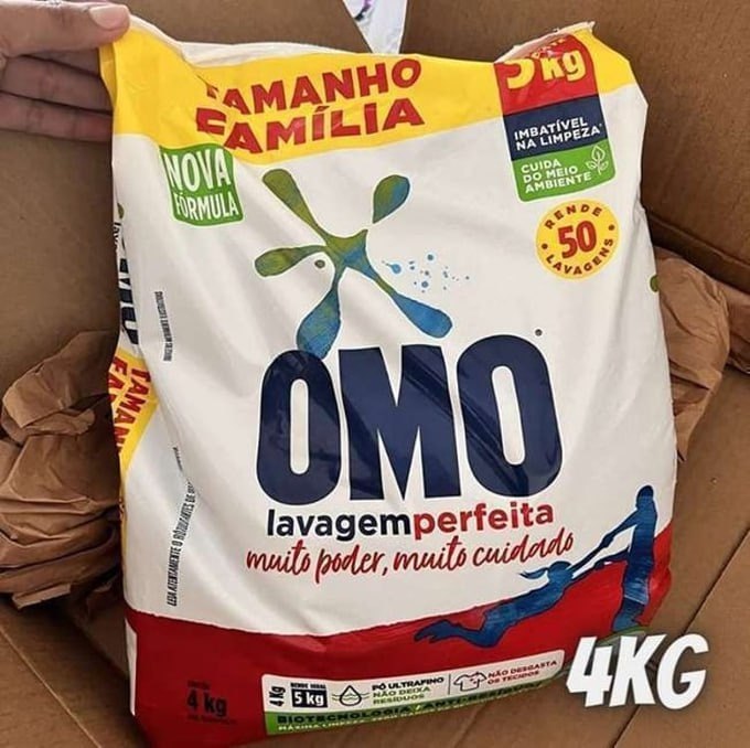 Omo Sabão em Pó Lavagem Perfeita 4Kg