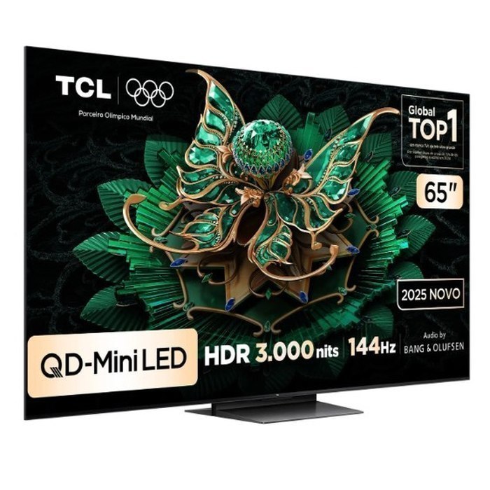 Smart TV 65" TCL QD-Mini LED C7K 4K 120Hz