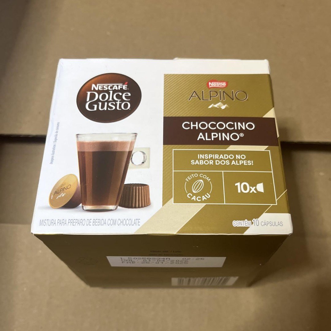 Cápsulas Dolce Gusto Chococino Alpino 10 Un.
