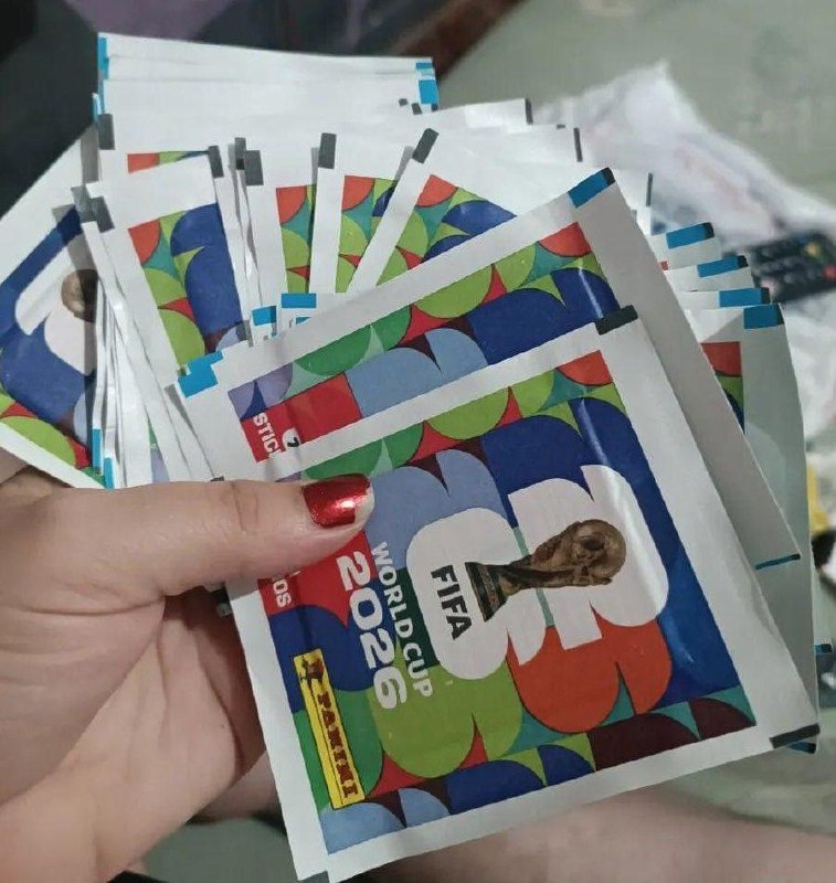 Kit 140 Figurinhas Álbum Copa do Mundo 2026 - 20 Envelopes