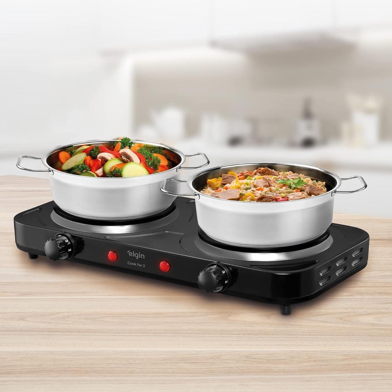 Cooktop Elétrico 2 Bocas Elgin
