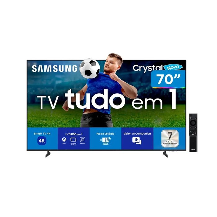 Smart TV 70" Samsung 4K Crystal U8500