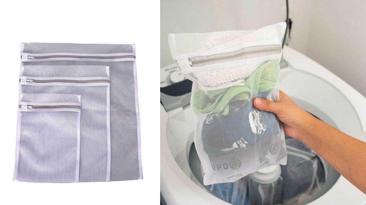 Conjunto 3 Sacos para Máquina de Lavar Roupas Delicadas Oikos