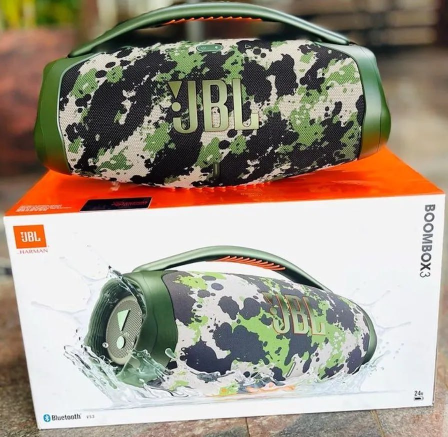 JBL Boombox 3 Camuflada Bluetooth Bivolt