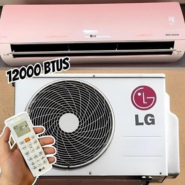 Ar Condicionado Split LG Dual Inverter 12000 BTU AI Voice
