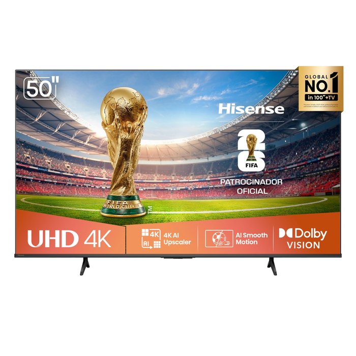 Smart TV 50" 4K Hisense A6NV