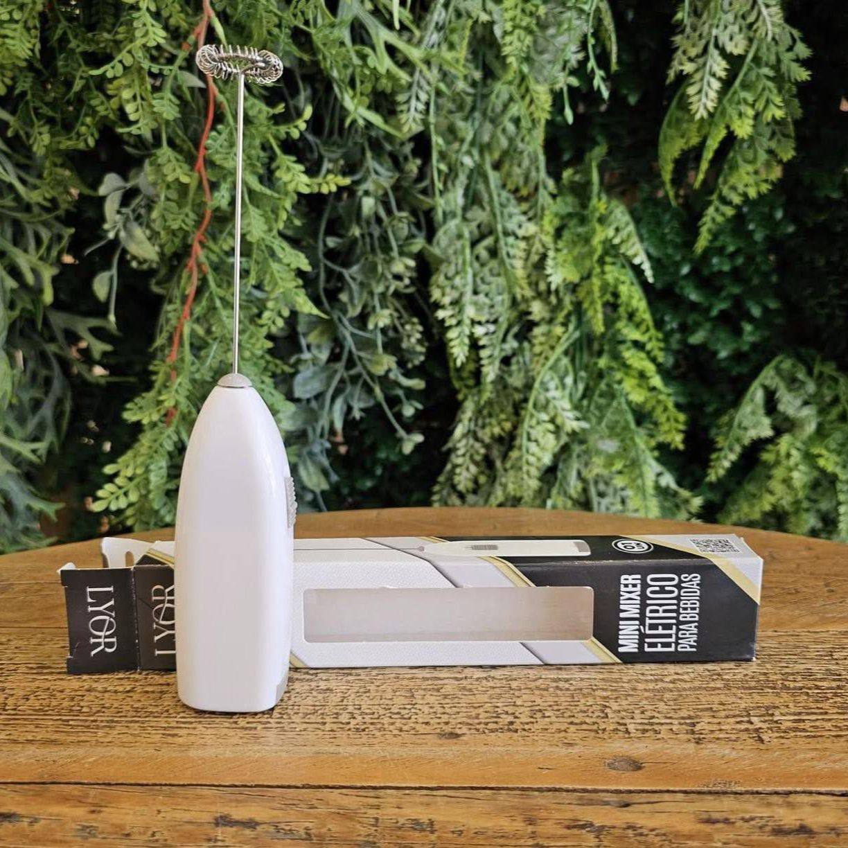 Mini Mixer Elétrico LYOR para Bebidas