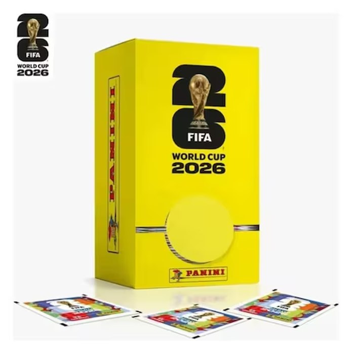 100 Envelopes Figurinhas Panini Copa do Mundo 2026