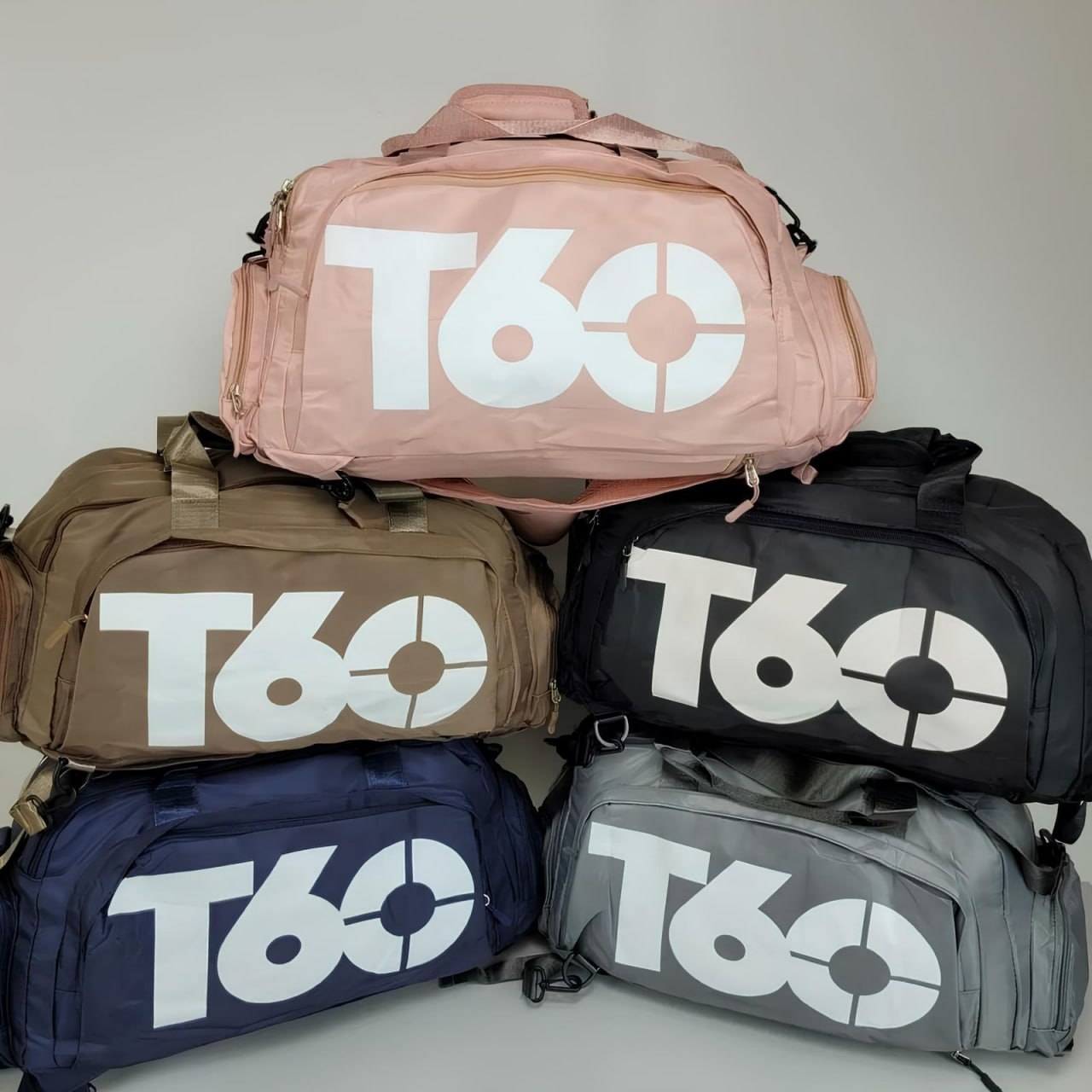Bolsa Academia T60 Transversal Rosa Baby