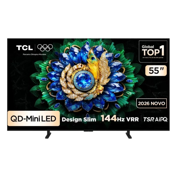 Smart TV TCL 55" A400M QD-Mini LED 4K 120Hz