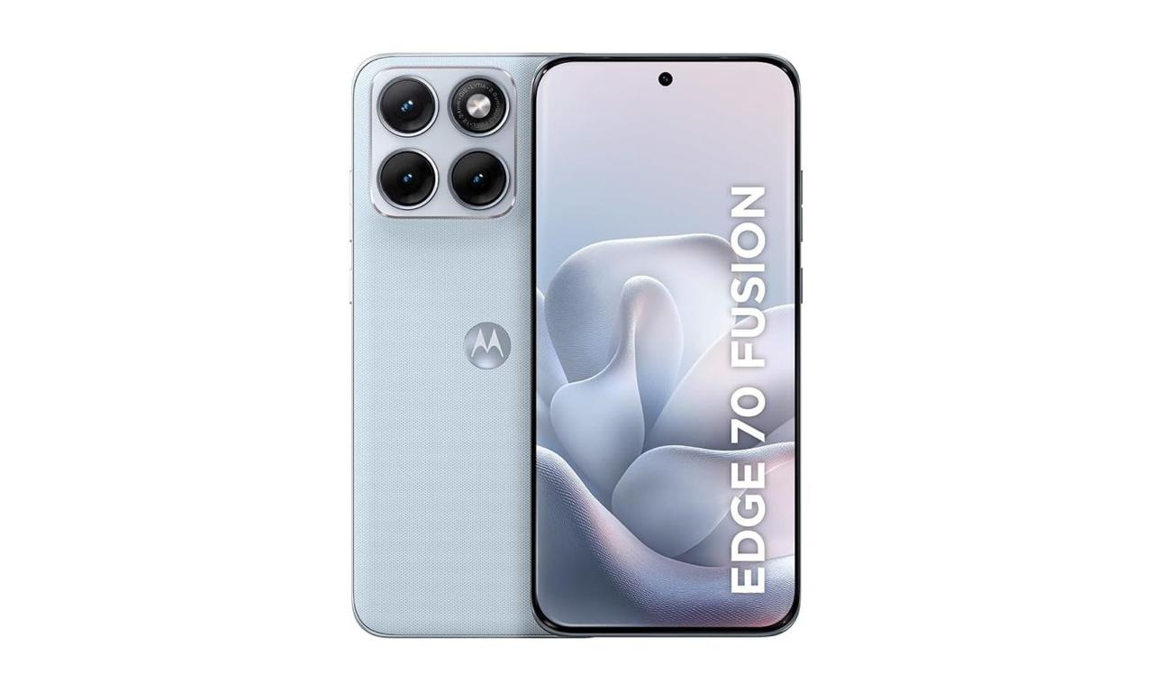 Smartphone Motorola Edge 70 Fusion 5G 256GB/24GB Tela AMOLED 144Hz