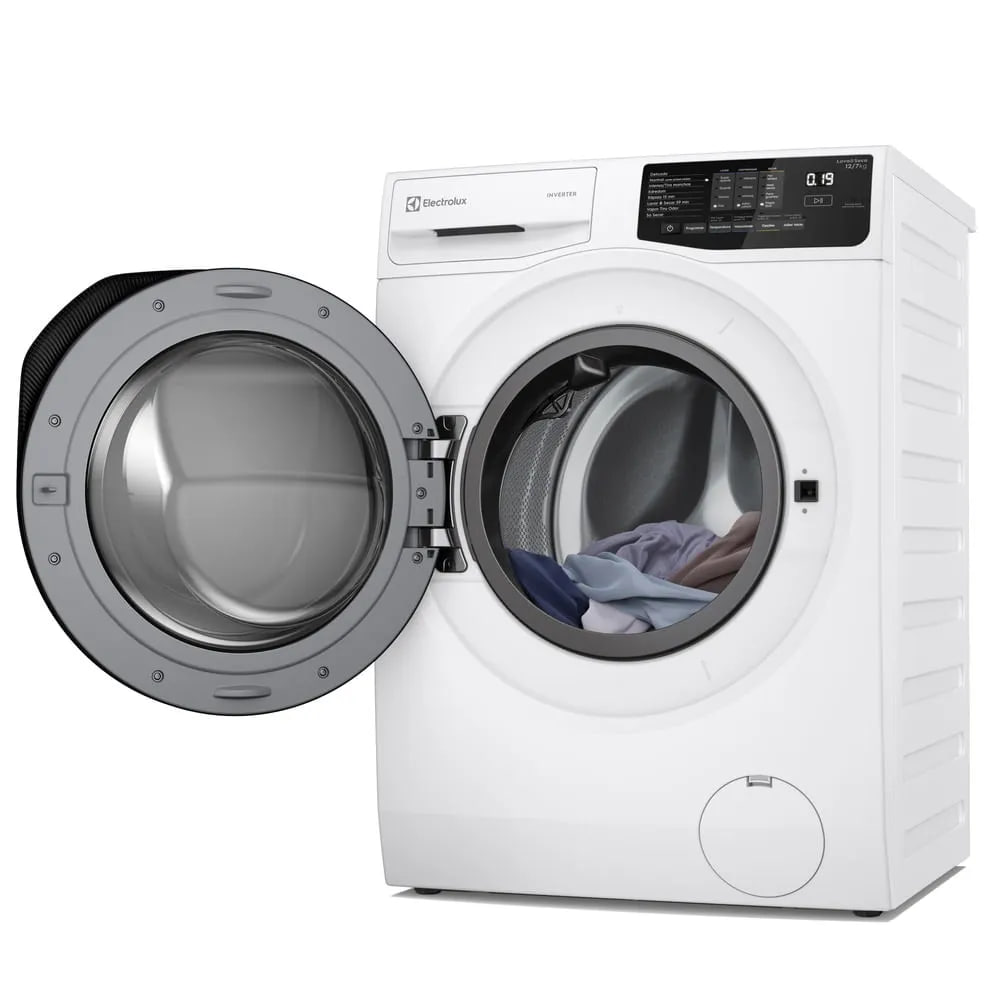 Lava e Seca Electrolux 12Kg Branca Inverter com Água Quente