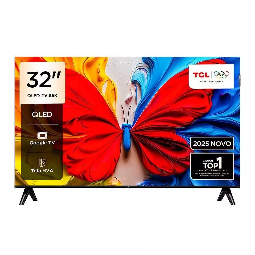 Smart TV 32" QLED TCL 32S5K Full HD