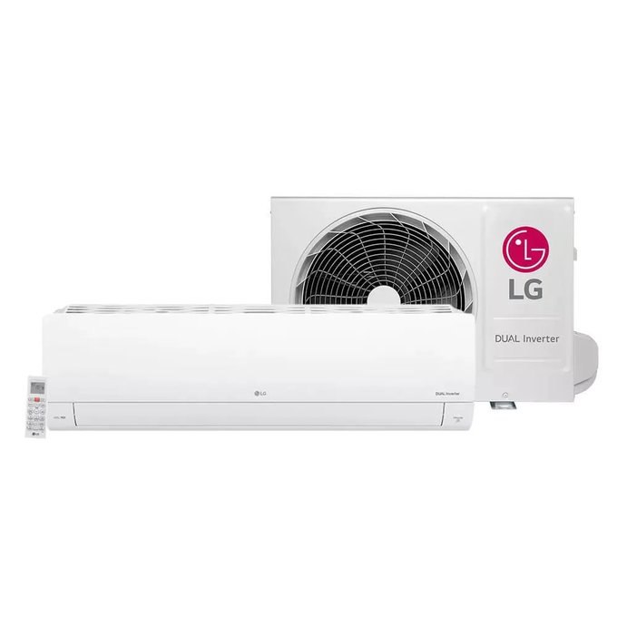 Ar Condicionado Split Inverter 12.000 Btus LG Dual Compact +IA
