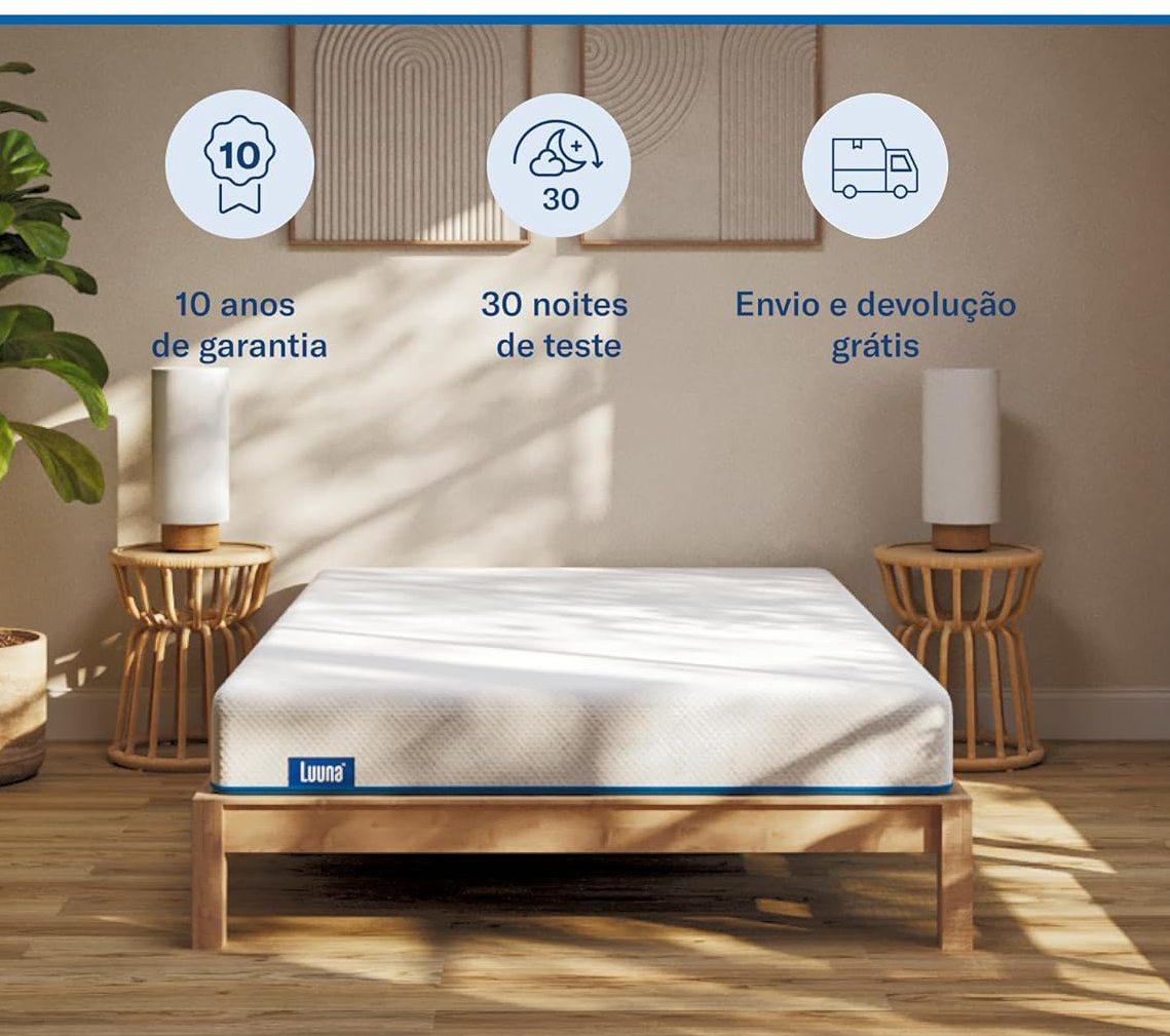 Colchão Queen Luuna Support Firme Ortopédico 158x198cm