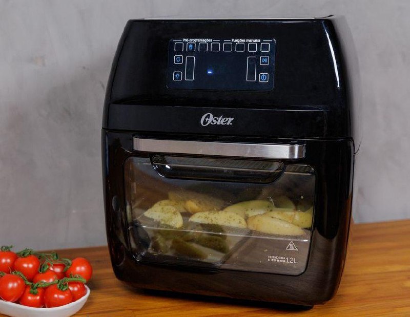 Fritadeira Oster Oven Fryer Color Painel Touch 3 em 1 12L 1700w