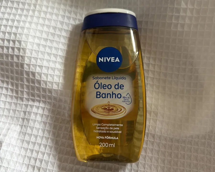 Kit 3 Sabonetes Líquidos Nivea Óleo de Banho 200ml