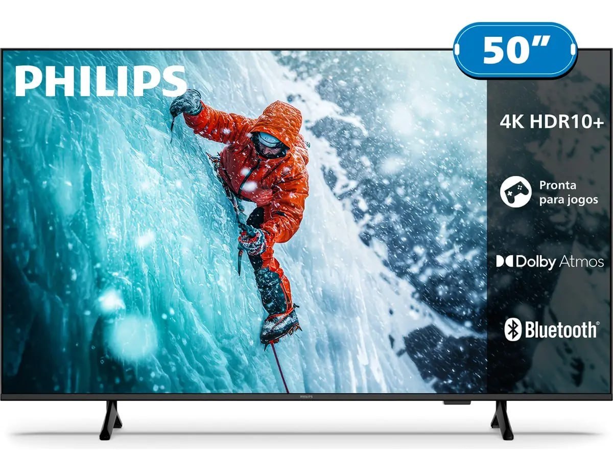 Smart TV 50" 4K Philips