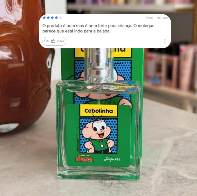 Perfume Jequiti Cebolinha 25ml